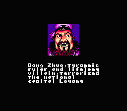 Romance of the Three Kingdoms II screenshot 3 for NES